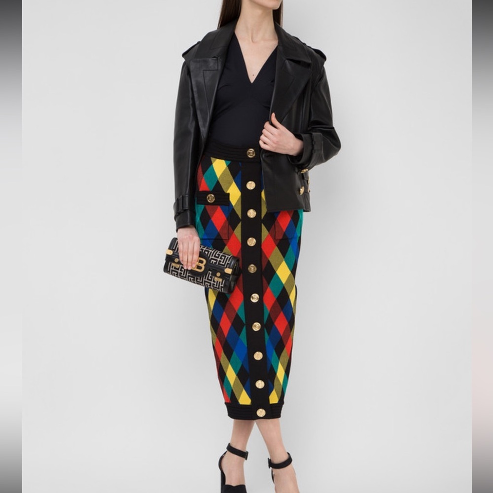 Balmain Multicolor Skirt